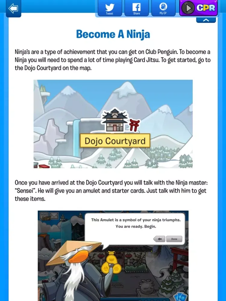 Capturas de tela do Club Penguin Cheats iPad 