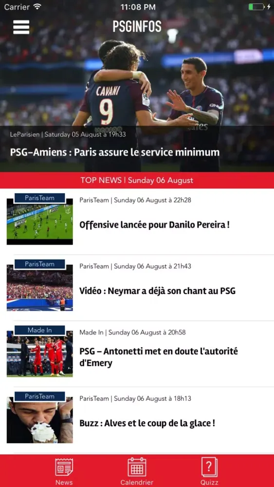 Скриншоты PARIS infos - Actu et mercato