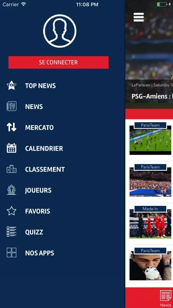 Скриншоты PARIS infos - Actu et mercato