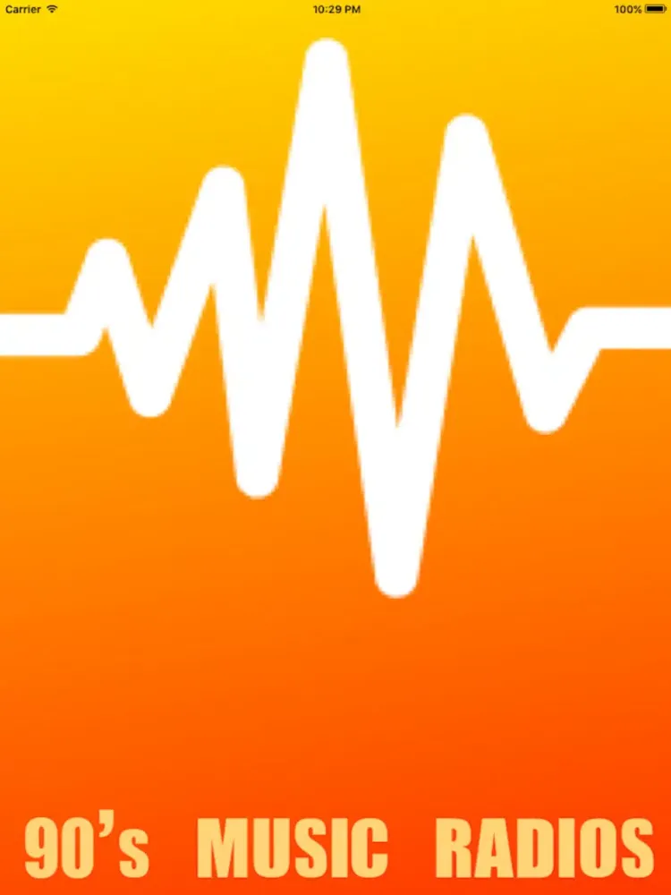 90's Music Radios iPad 应用截图