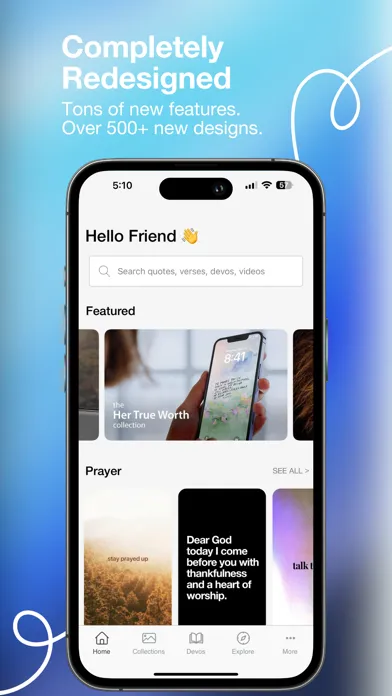 Bible Lock Screens + Devos স্ক্রিনশট