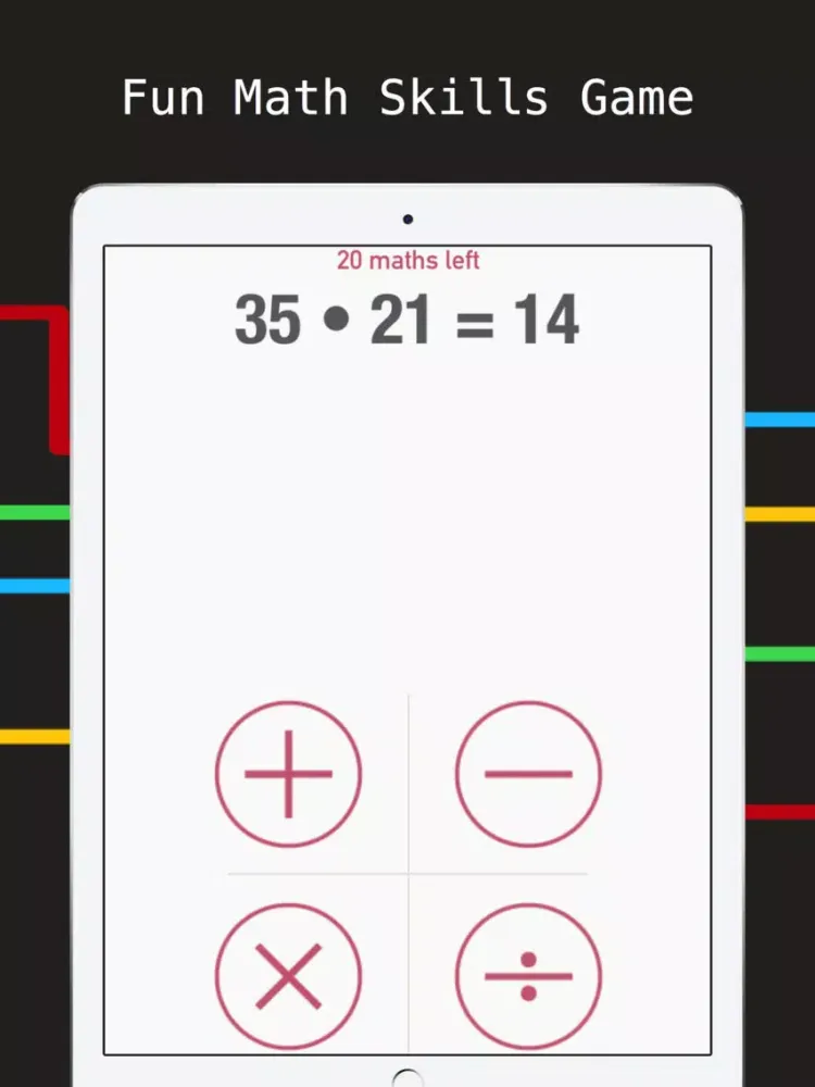 Capturas de pantalla de Mathly iPad 