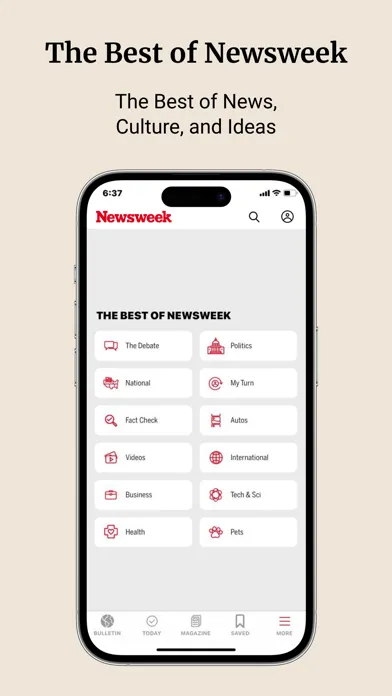 Newsweek سکرین شاٹس