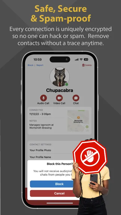 Pointchat: Private Calls/Chat स्क्रीनशॉट