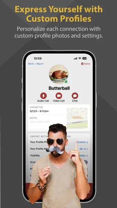 Pointchat: Private Calls/Chat स्क्रीनशॉट