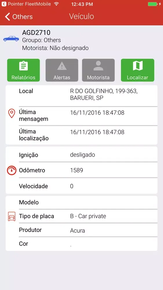 Zrzuty ekranu Pointer Manager Brazil