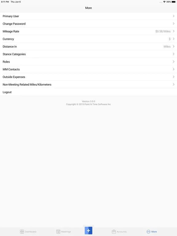 Meeting Mapper iPad  Screenshots