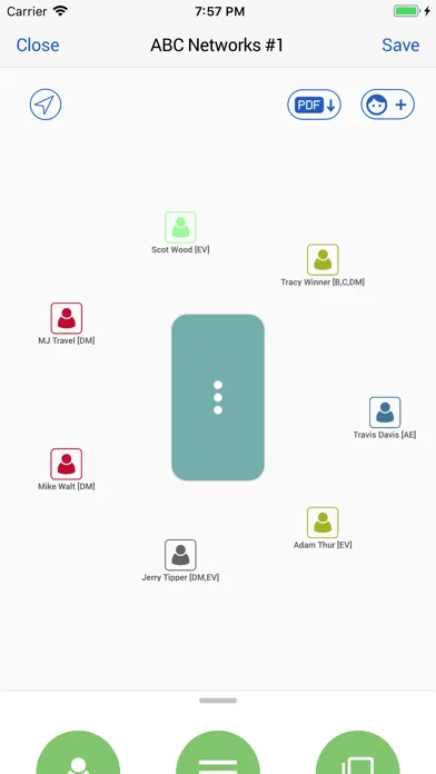 Meeting Mapper Screenshots