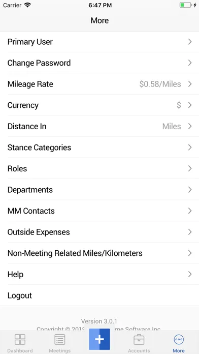 Meeting Mapper Screenshots