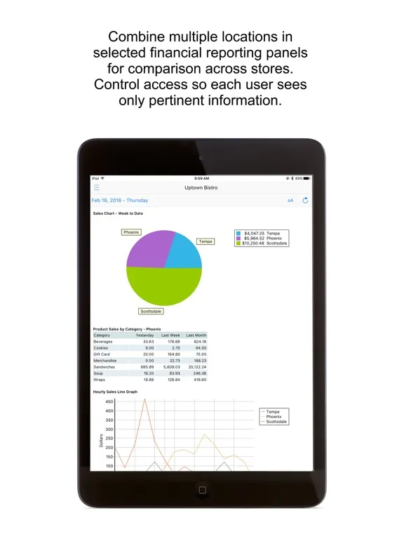 Point of Success Dashboard iPad 应用截图