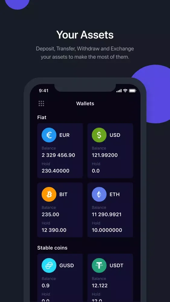 Скриншоты Solidbit: Crypto Exchange