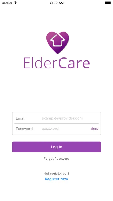 ElderCare Ekran Görüntüleri