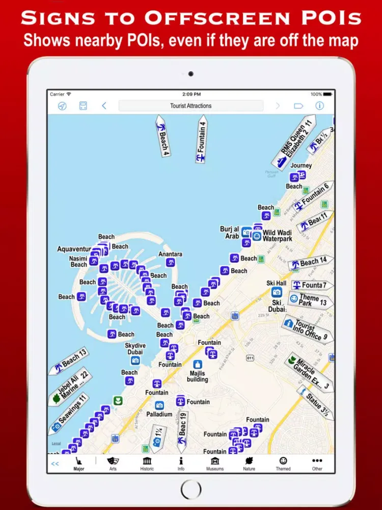 Ảnh chụp màn hình của Poison Maps: South & West Asia iPad 