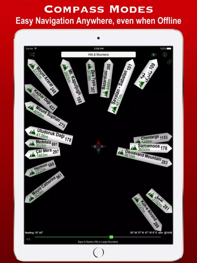 Ảnh chụp màn hình của Poison Maps: South & West Asia iPad 