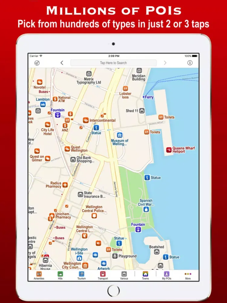 تصاویر Poison Maps - Oceania iPad 