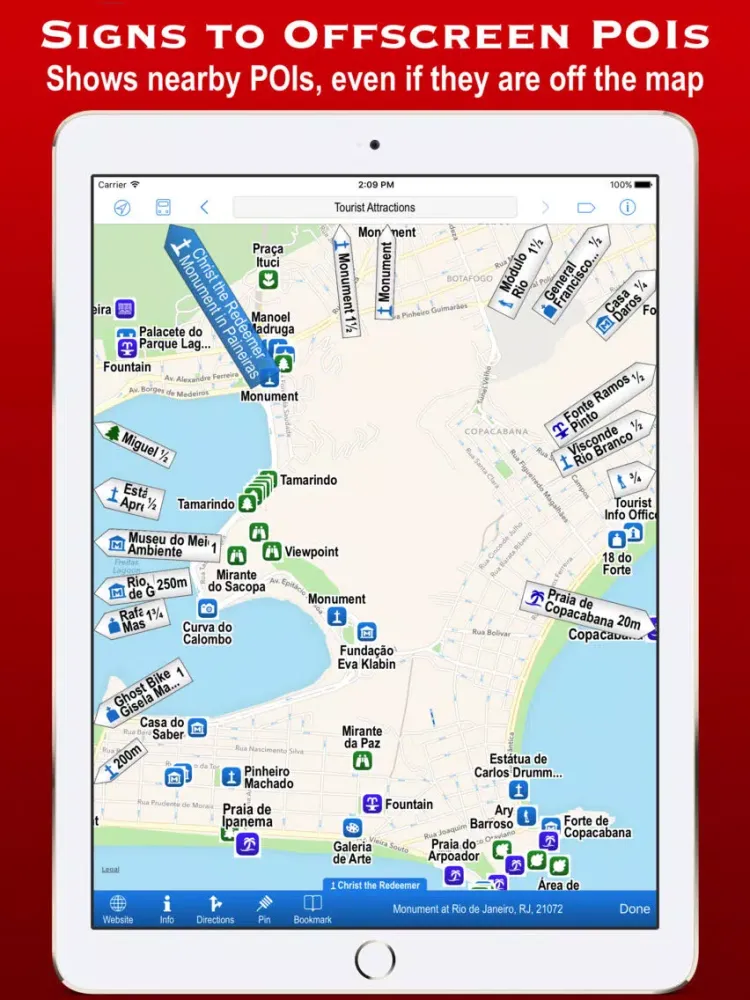 Capturas de pantalla de Poison Maps - South America iPad 