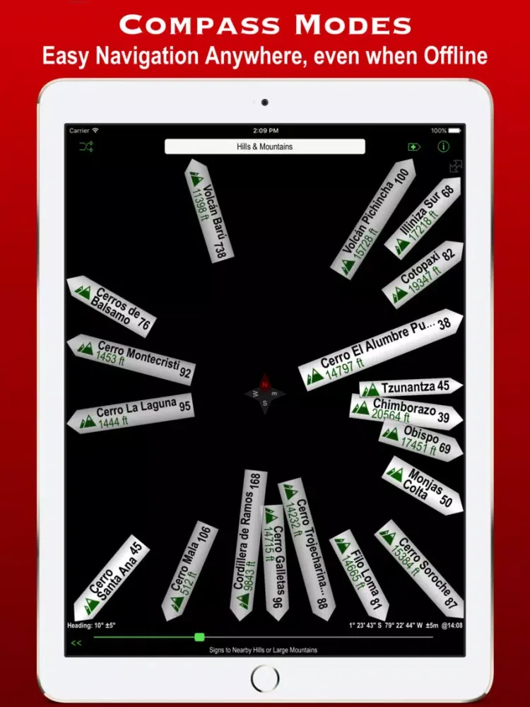 Capturas de pantalla de Poison Maps - South America iPad 