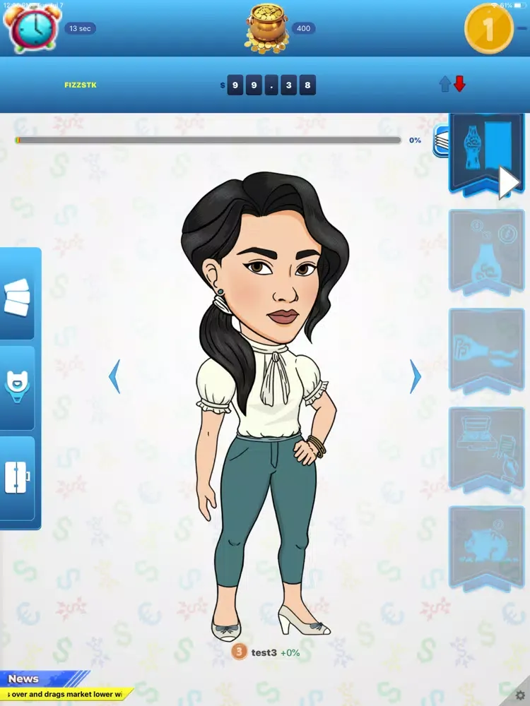 Inside Trader Game iPad 应用截图