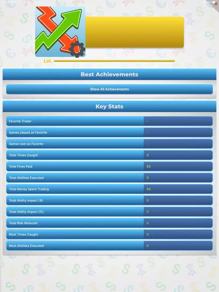 Inside Trader Game iPad 应用截图
