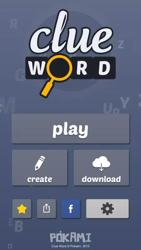 Ảnh chụp màn hình của Clue Word
