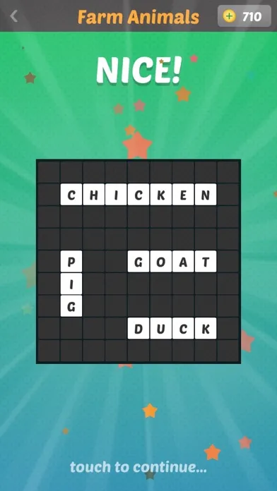 Capturas de tela do Clue Word 2