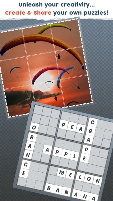 Capturas de tela do Clue Word 2