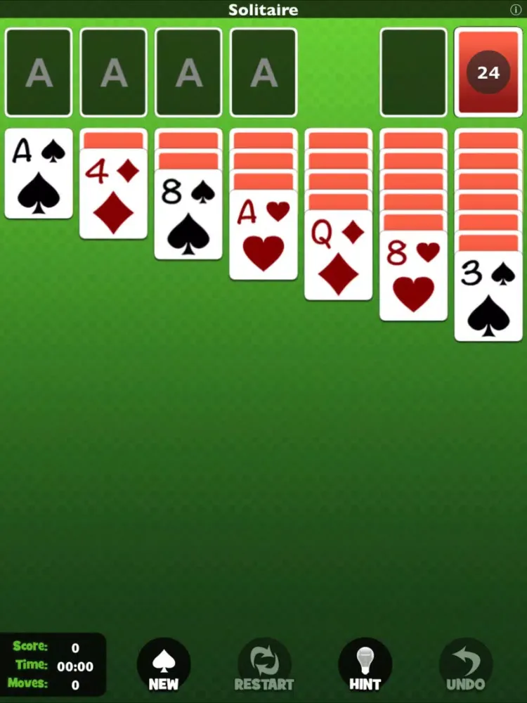 Solitaire by Pokami iPad  スクリーンショット