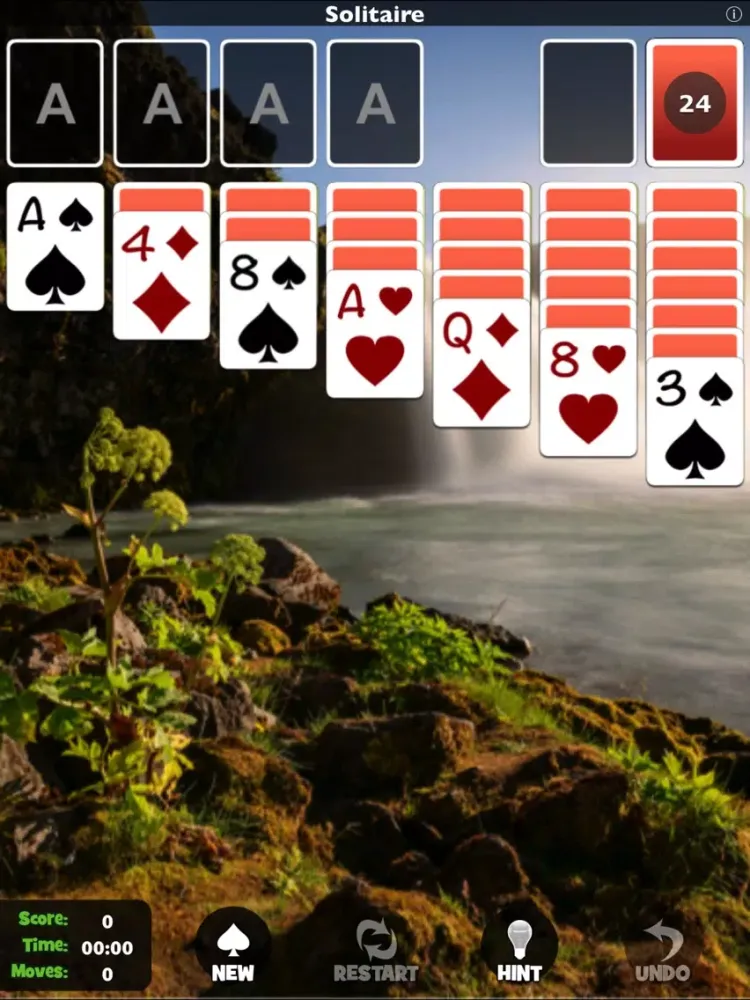 Solitaire by Pokami iPad  スクリーンショット
