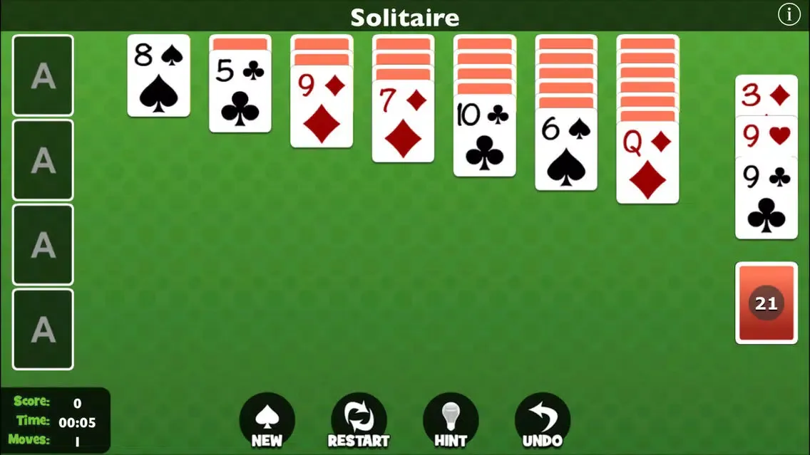 Solitaire by Pokami スクリーンショット
