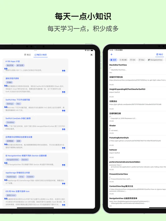Capturas de pantalla de 做个应用 — SwiftUI 0 基础开发应用 iPad 