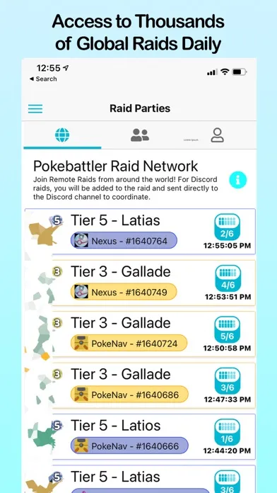 Pokebattler Raid Party স্ক্রিনশট