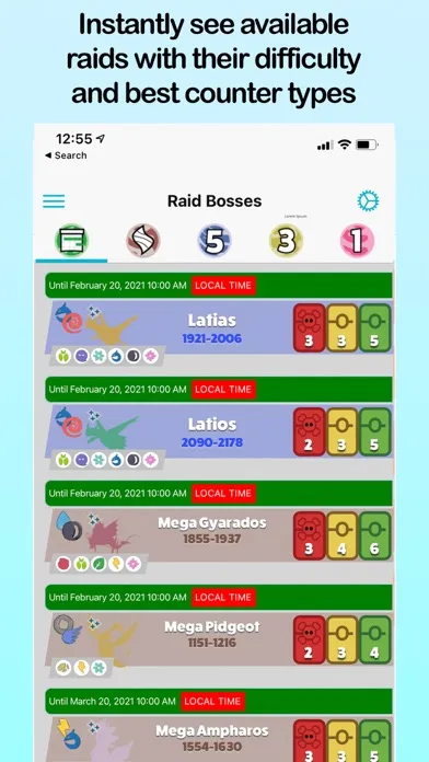 Pokebattler Raid Party স্ক্রিনশট