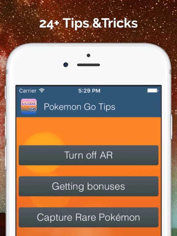 Guide for Pokemon Go Tips & Hints iPad  स्क्रीनशॉट