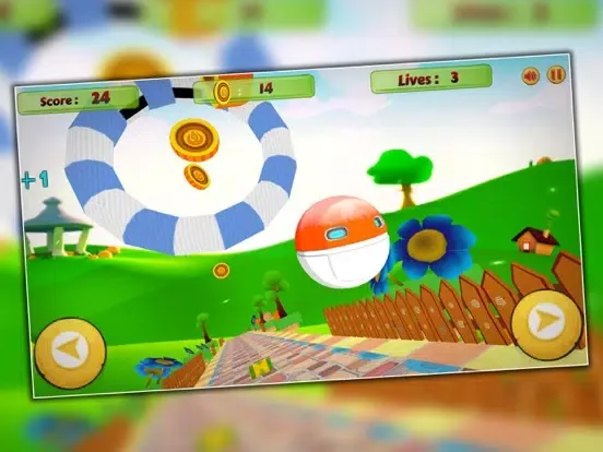 Zrzuty ekranu Runner Ball Run And Roll iPad 