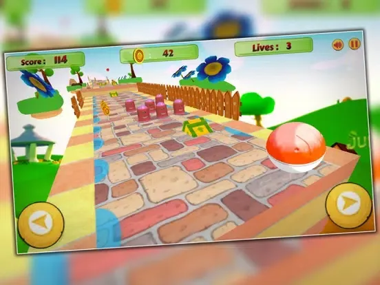 Zrzuty ekranu Runner Ball Run And Roll iPad 
