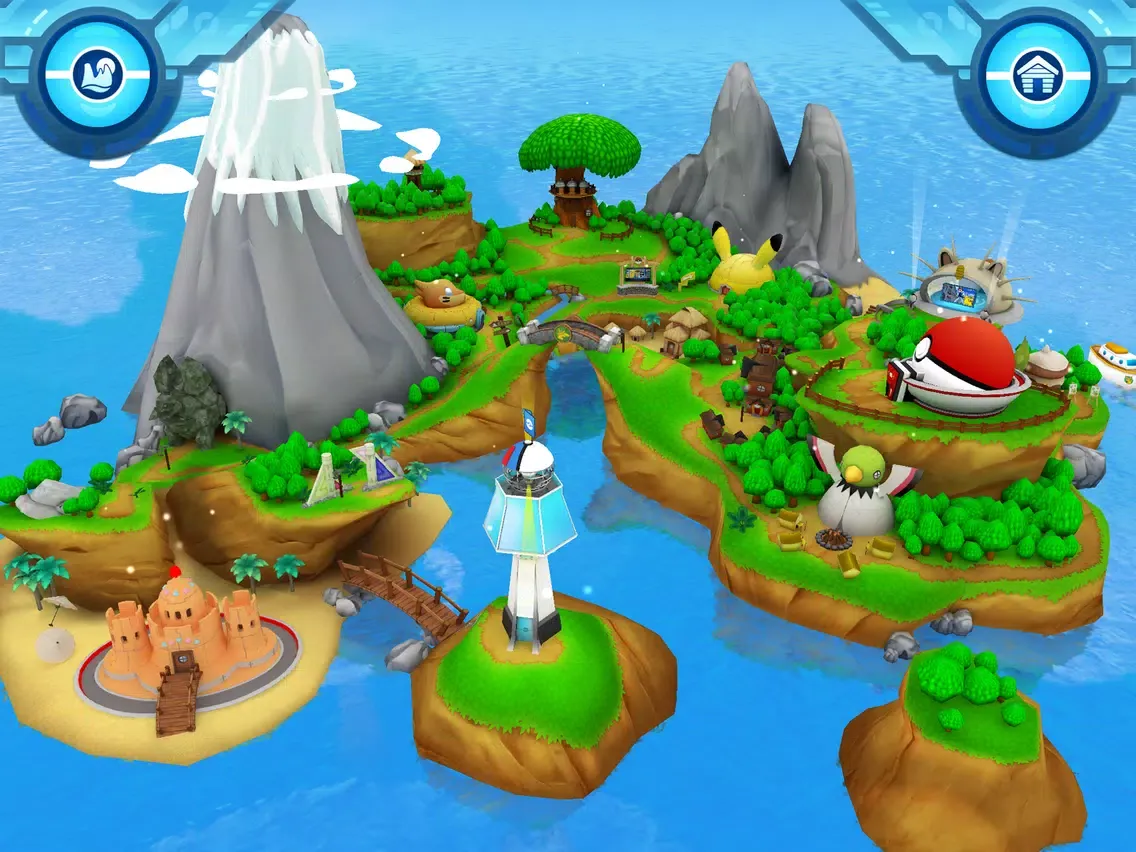 Camp Pokémon iPad  سکرین شاٹس