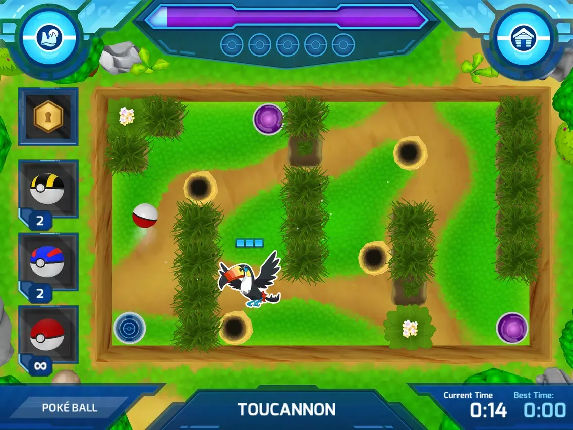 Camp Pokémon iPad  سکرین شاٹس