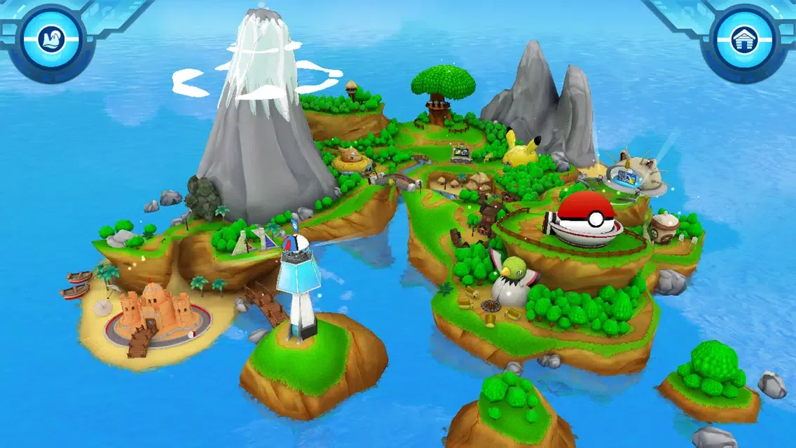 Camp Pokémon سکرین شاٹس