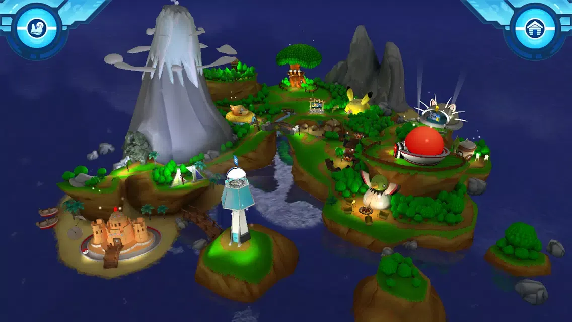 Camp Pokémon سکرین شاٹس