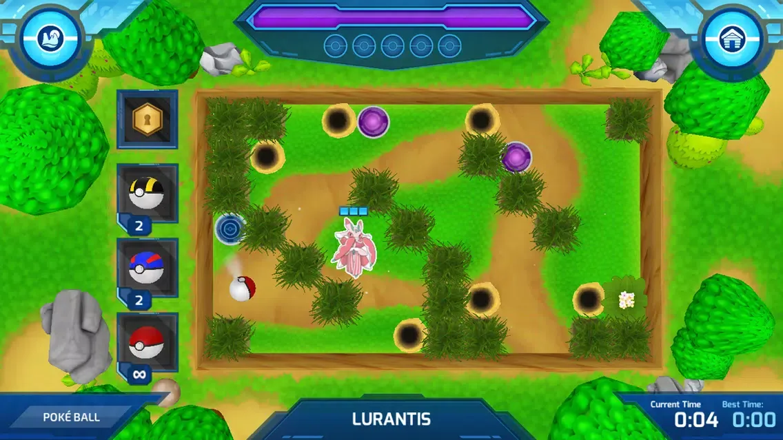Camp Pokémon سکرین شاٹس