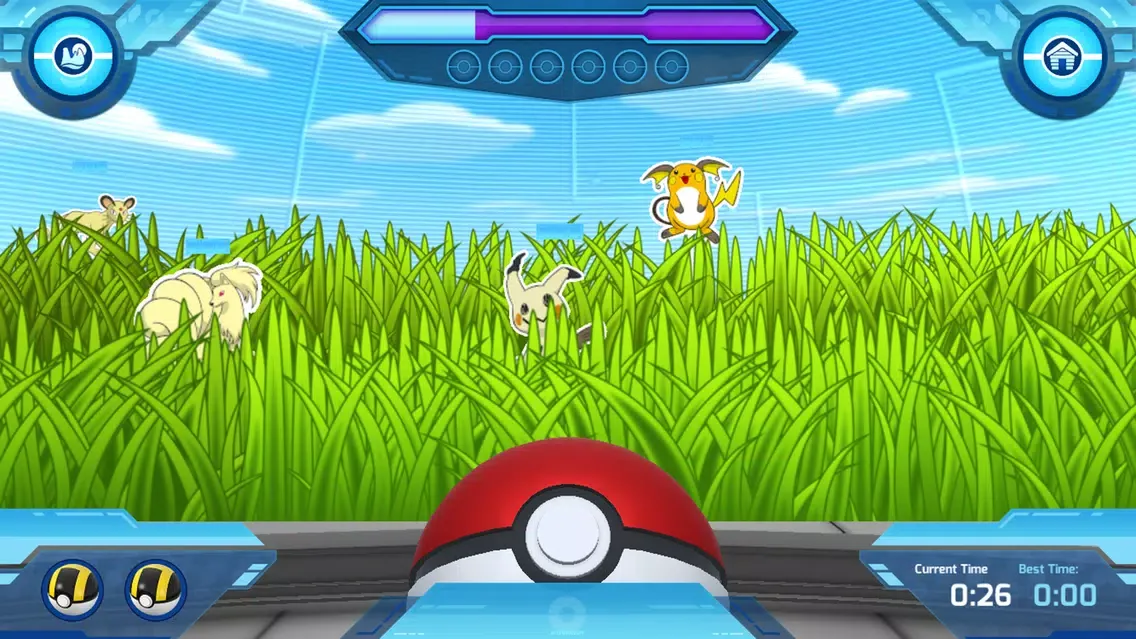 Camp Pokémon سکرین شاٹس