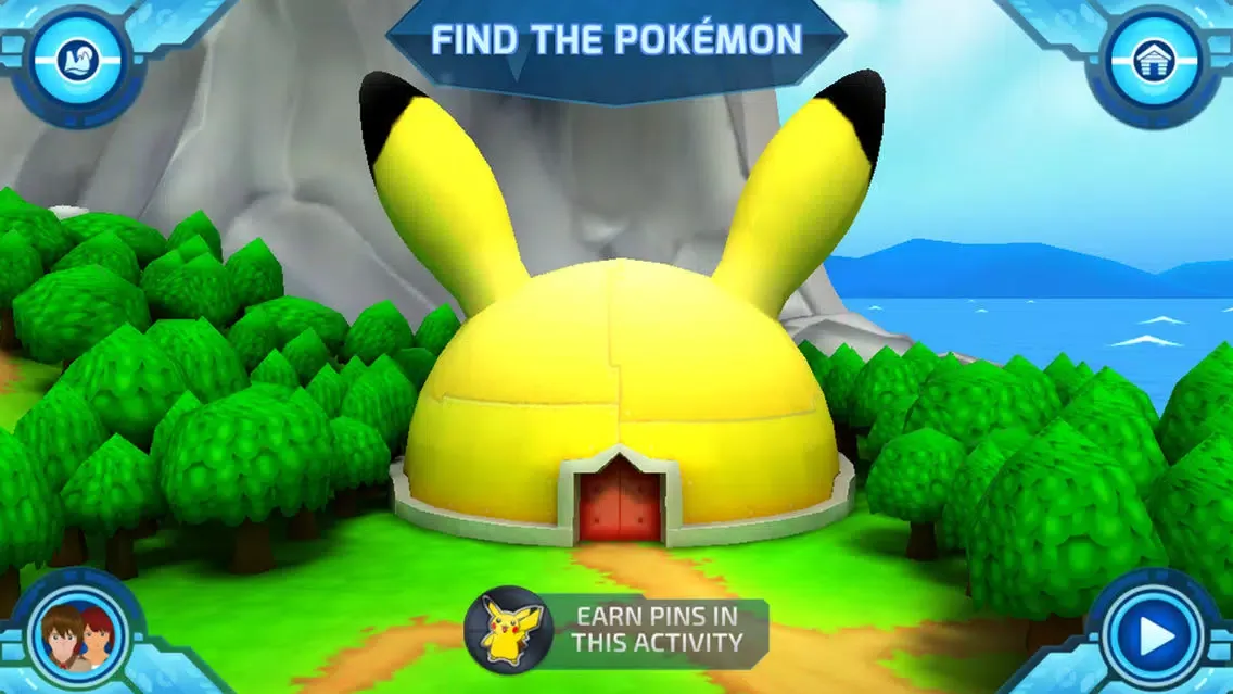 Camp Pokémon سکرین شاٹس