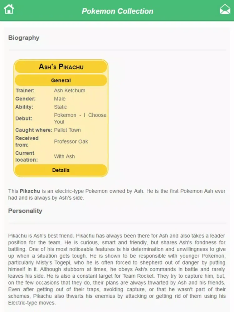 Tangkapan skrin full pokemon edition iPad 
