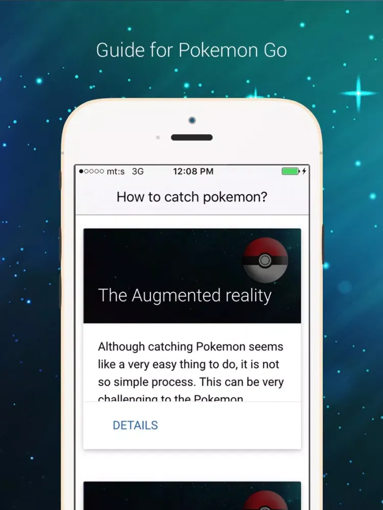 ภาพหน้าจอของ Guide for Pokemon Go - Free iPad 