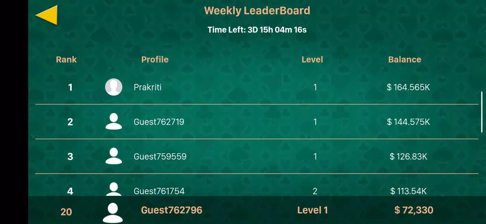 Tangkapan layar Ultimate Texas Holdem Offline