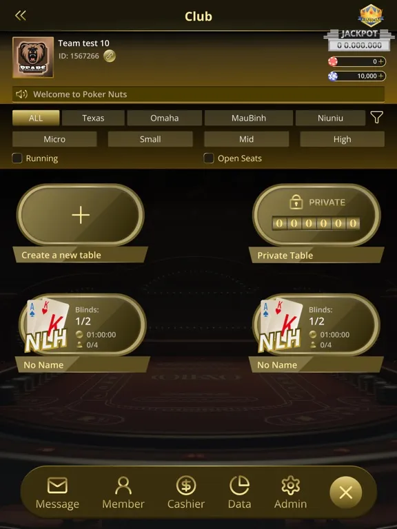 Poker Nuts - Entertaining Game iPad  سکرین شاٹس