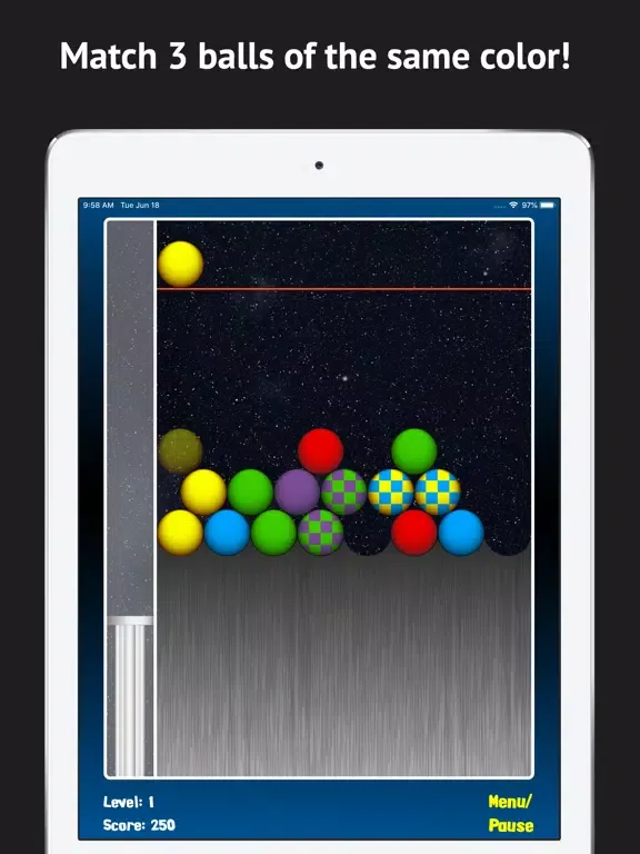 ภาพหน้าจอของ Magnetic Ball iPad 