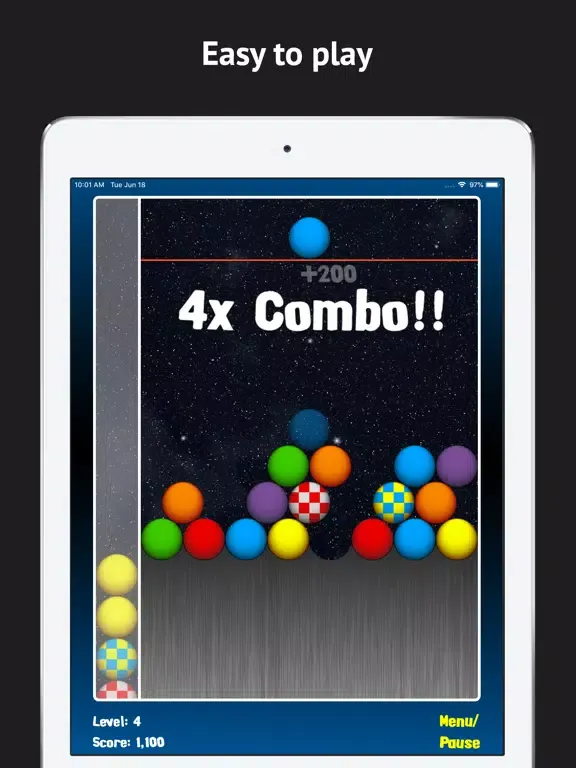 ภาพหน้าจอของ Magnetic Ball iPad 