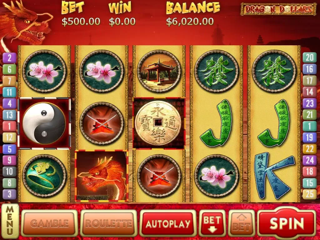 Zrzuty ekranu Dragon Dollars Slots Deluxe iPad 
