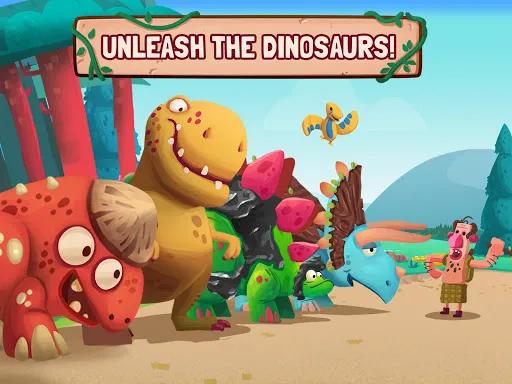ภาพหน้าจอของ Dino Bash: Dinosaur Battle
